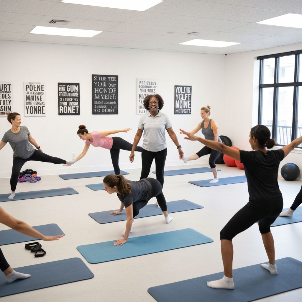 Group session at Wellactive